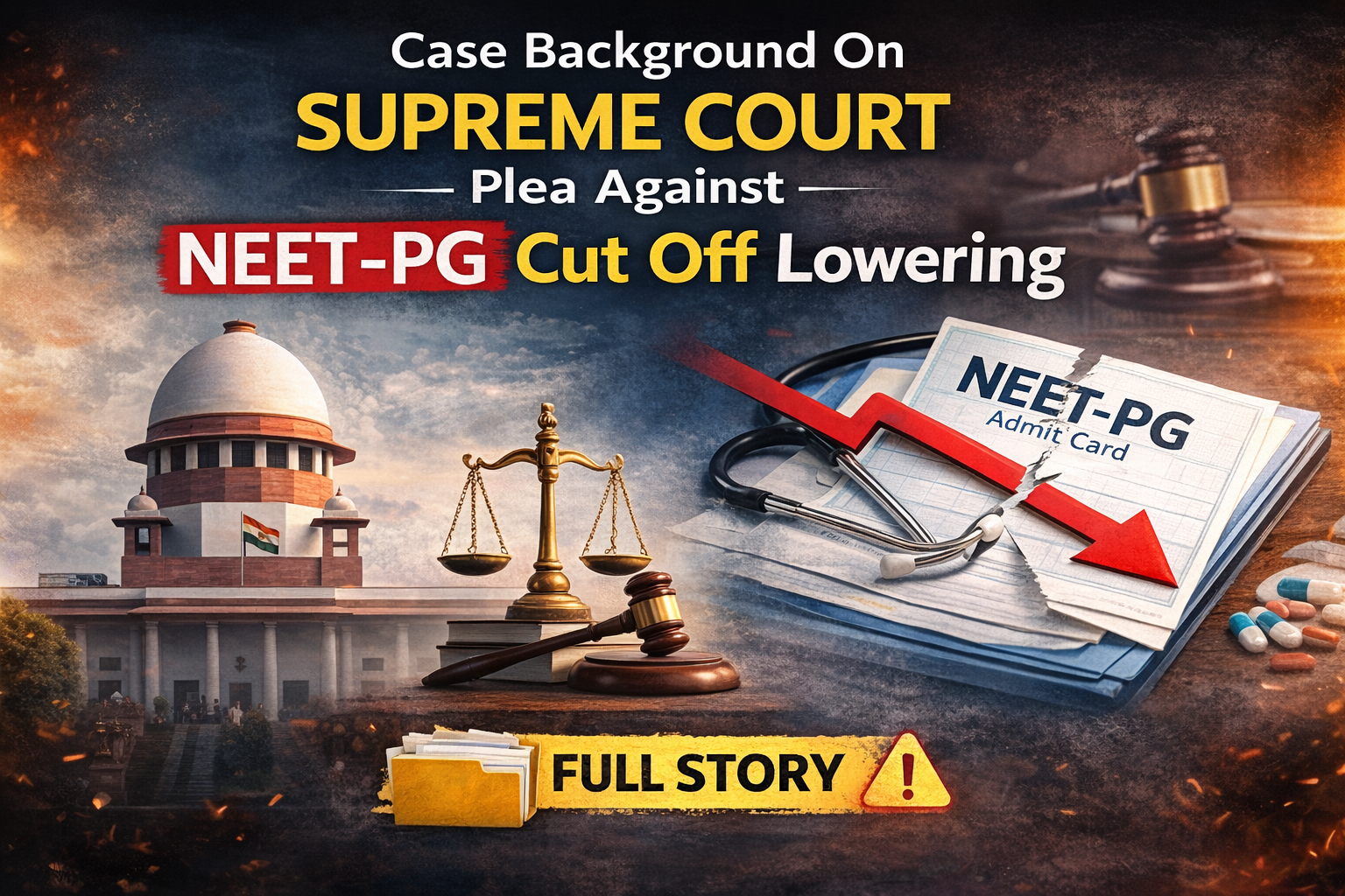Case Background On Supreme Court Plea Against NEET-PG Cut Off Lowering: Full Story